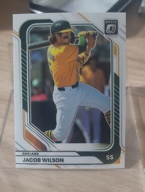 Jacob Wilson Donruss Optic Baseball Card - 2026 Donruss Optic